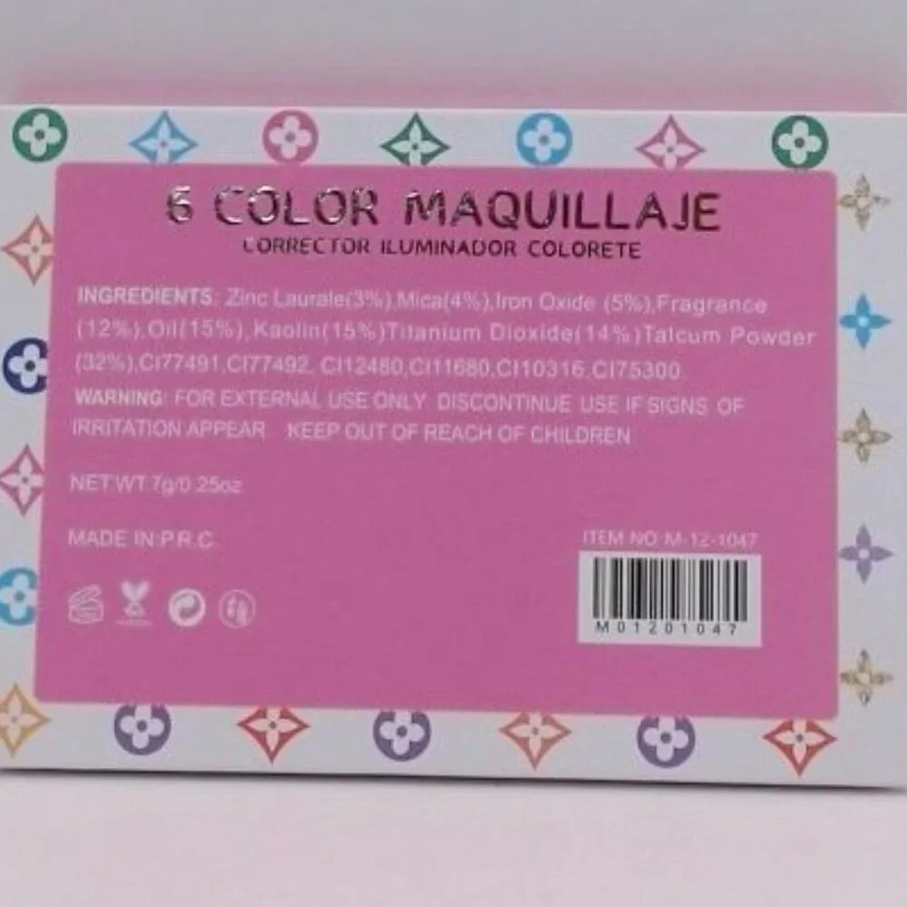 Grabella - Maquillja, 6 Color Eyeshadow Palette, BRAND NEW IN BOX‎